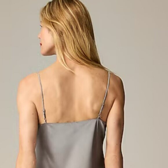 J.Crew Gwyneth slip dress in luster charmeuse - Picture 8 of 16